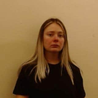 Jorja Colville was sentenced at the High Court in Stirling. Pic: Police Scotland
