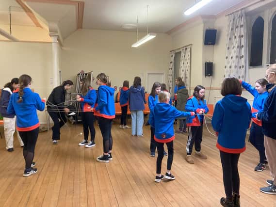 3rd Bonnybridge Guides have benefitted from Generation CashBack - a Scottish Government programme which uses the proceeds of crime to expand opportunities for young people in areas of need. Pic: Contributed