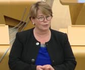 Falkirk East MSP Michelle Thomson gave her first speech at Holyrood last week