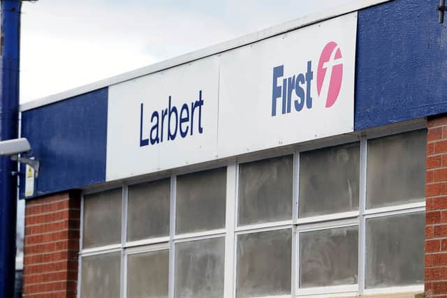 Staffing issues have had an impact on First Bus Larbert depot