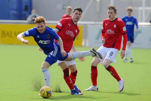 Falkirk lost 2-0 to former manager Paul Hartley's Cove Rangers at the Balmoral Stadium just seven days ago