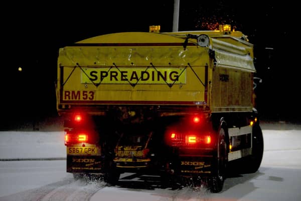 Conditions could be difficult across Falkirk and the Forth Valley area.