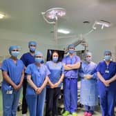 The theatre teams at Falkirk Community Hospital are now able to carry out more cataract operations in a day, helping to improve waiting times for patients.