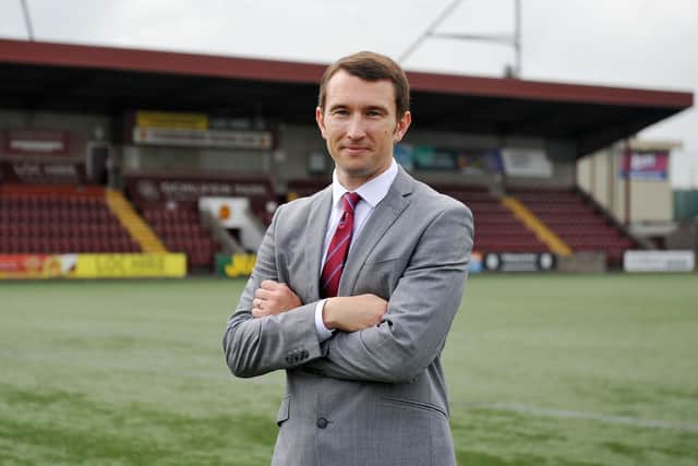 Stenhousemuir's head of charity Blair Cremin leads the club's charitable arm, Warriors in the Community (Photo: Michael Gillen)