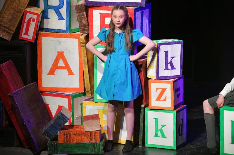 Eva Waddell takes on the lead role of Matilda Wormwood in the musical adaptation of Roald Dahl's tale.