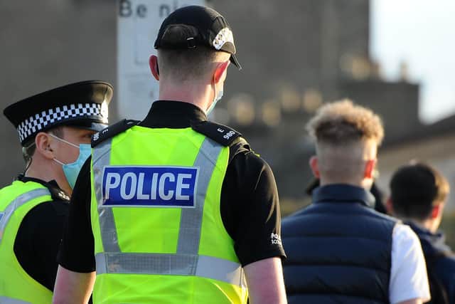 Police are cracking down on anti-social behaviour in Stenhousemuir. Picture: Michael Gillen.