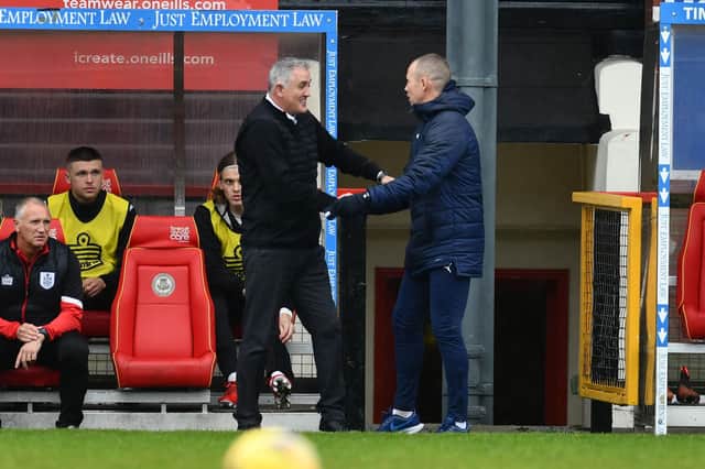 Interim coach Kenny Miller and QP coach Owen Coyle