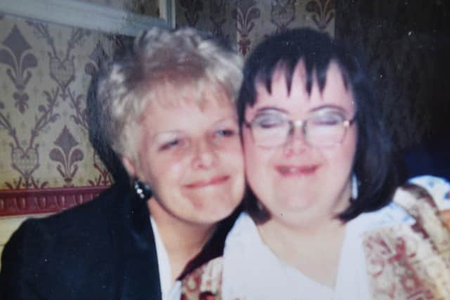 Jeanette with her mum Mary at a family wedding in 1990. Pic: Contributed