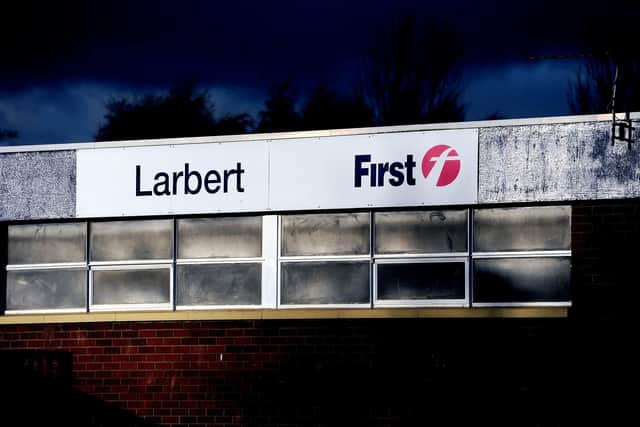 The First Bus depot in Larbert's Stirling Road has suffered another tragic loss