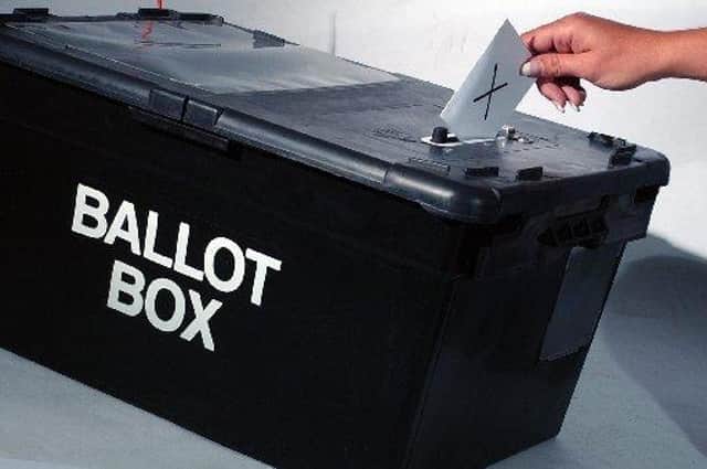 Voters go to the polls on Thursday.
