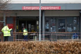 NHS Forth Valley confirmed "internal processes" have begun at Forth Valley Royal Hospital in connection with allegations of accident and emergency department staff being bullied by management. Picture: Michael Gillen.