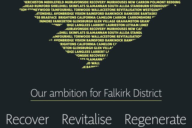 The cover of Falkirk SNP's manifesto