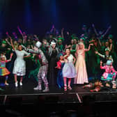Big Bad Wolf Children's Theatre Company performing The Wiz Falkirk Town Hall in February just prior to the coronavirus lockdown. Picture: Michael Gillen.