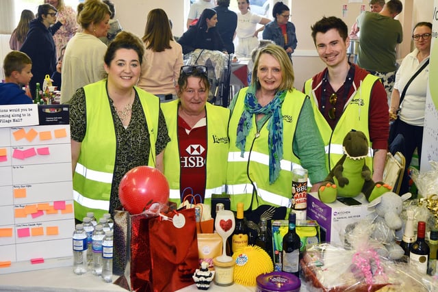 Limerigg Action Group members browse the myriad of stalls at the fun day
(Picture: Michael Gillen, National World)