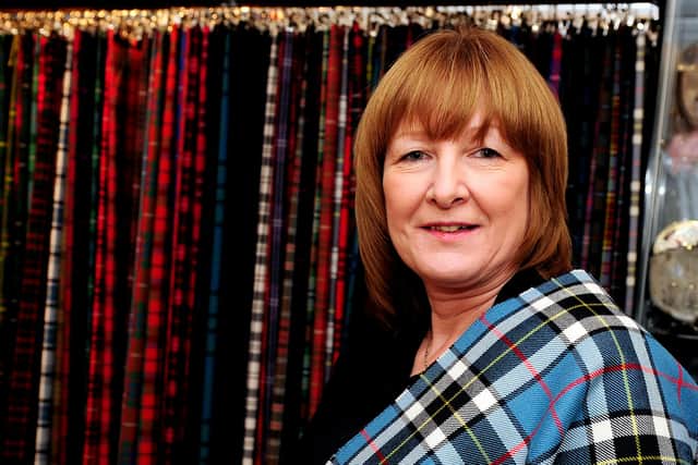 Norma Louden, Kiltpin owner and manager. Picture: Michael Gillen.