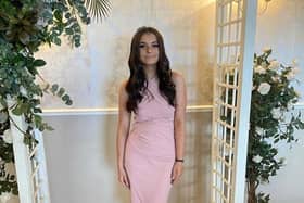 Chloe McNaughton, 14, is a semi-finalist in the Miss Junior Teen Great Britain contest.