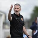 Stenhousemuir boss Gary Naysmith says his side can’t let their guard down after an impressive league start (Photo: Alan Murray)
