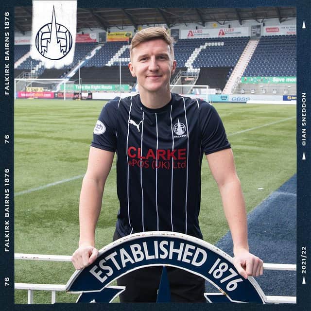 Paul Watson is back at the Bairns (Pic: Falkirk FC)