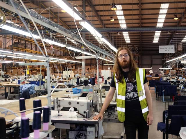Calum Stewart, says the lives of people who have disabilities and work at Haven Products will be ruined if contracts aren’t renewed and they are made redundant. Pic: Contributed