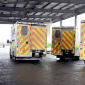 Waiting times at Forth Valley Royal Hospital's A&E department fell short of the Scottish Government's target for the week ending July 4. Picture: Michael Gillen.