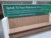 NHS Forth Valley urges people to go to the pharmacy first. Picture: Contributed