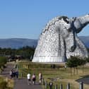 The Kelpies provide the back drop for an outdoor production of Shakespeare's The Comedy of Errors(Picture: Michael Gillen, National World)
