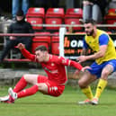 Camelon lost 3-2 at home to Crossgates Primrose on Tuesday night, despite going two goals up (Pictures: Michael Gillen)