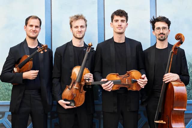 Quatuor Agate will be performing at Falkirk Trinity Church