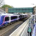 Sharkey damaged a vending machine and tipped it over, leaving it lying on the platform at Polmont Railway Station (Picture: Michael Gillen, National World)
