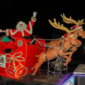 Larbert Round Table has cash to donate to worthy causes courtesy of the recent Santa sleigh tours. Pic: Scott Louden