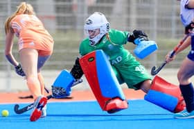 Verity Shields, who plays for Uddingston, is in Scotland’s Aspiring Girls’ group for the upcoming Easter Series which begin tomorrow afternoon (Pics by Ali Hosie/Scottish Hockey)