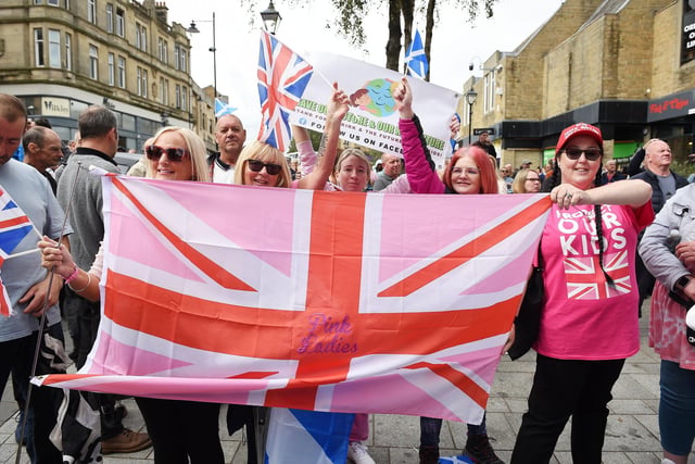 Protest In Falkirk Protesters gather for two demonstrations in Falkirk amid concerns over ...