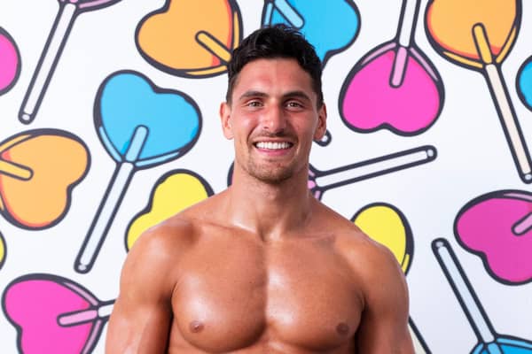 Jay Younger, grandson of Hibs legend Tommy, entered the 2022 series of Love Island. Photo: ITV / Love Island.