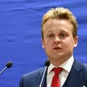 Plans have been lodged to bolster security at Falkirk MP Euan Stainbank's local constituency office  (Picture: Michael Gillen, National World)