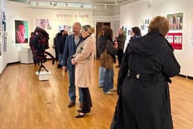Visitors are already enjoying the Shining a Light exhibition. Pic: Contributed