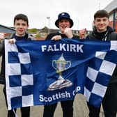 Around 9000 Falkirk fans are at Hampden Park for the semi-final against Inverness Caley Thistle