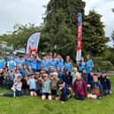 Youngsters pose for a picture at the schools festival held in Dunfermline last weekend (Photo: Submitted)