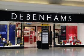 Falkirk's Debenhams store faces closure. Picture: Michael Gillen.