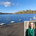 Lothian MSP Lorna Slater (inset) has organised Monday night's meeting to keep people in Linlithgow updated on efforts to address the nutrient pollution in the town's loch.