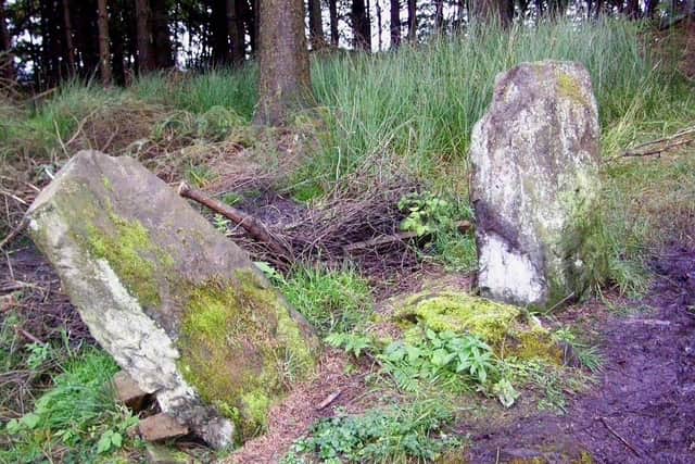Charlie's Stones, where Bonnie Prince Charlie is said to have stood during the battle