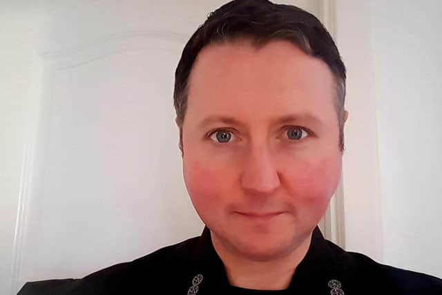 Watch Commander Stuart McNiven is working with the Scottish Fire and Rescue Service’s partners and charities such as LGBT Youth Scotland to tackle discrimination in the district, and West Lothian.