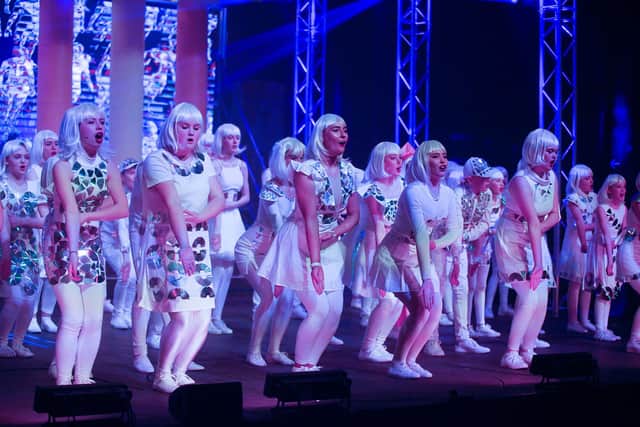 The cast of Big Bad Wolf Children's Theatre open their first production for two years