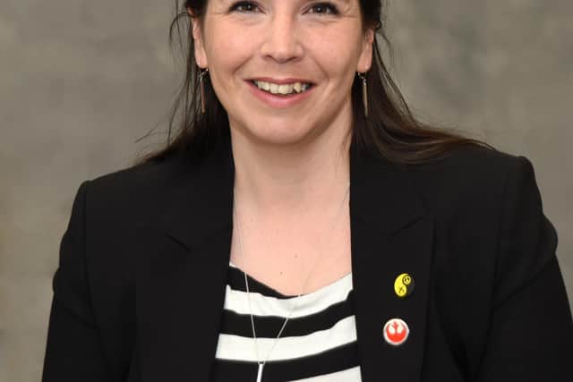 Councillor Laura Murtagh wants an end to "Victorian" school uniform rules. Pic: Falkirk Council