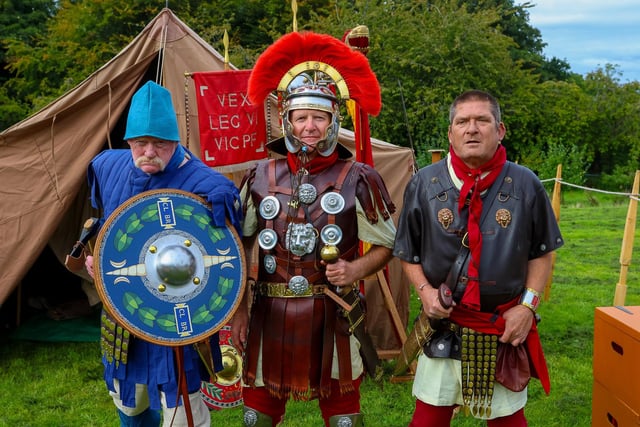The Antonine Guard were at Kinneil House on Saturday.