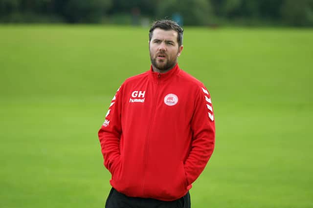 Gordon Herd left his role as Camelon Juniors boss in March (Pic by Michael Gillen)