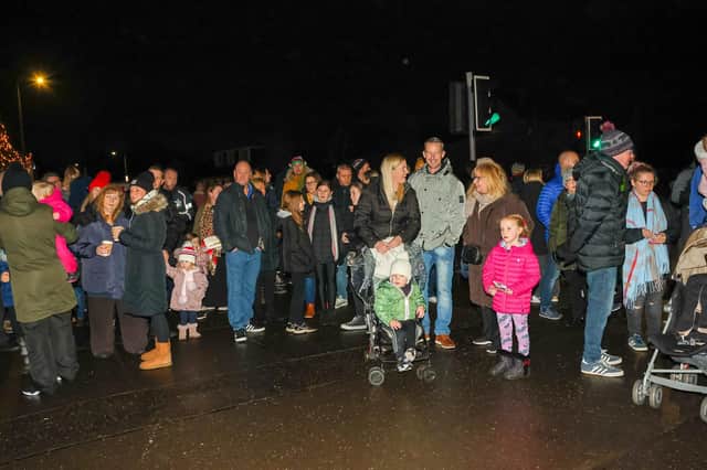 The event took place in Main Street on Friday evening.  Pictures: Scott Louden.