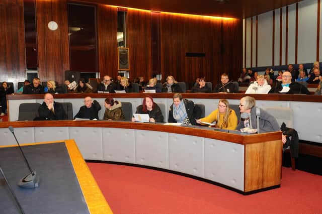 Meetings will remain online - a full return to the council chambers won't happen until Phase 4 of the lockdown road map (Pic: Michael Gillen)