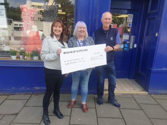 Linlithgow golfers have raised over £3,000 (Photo: Submitted)