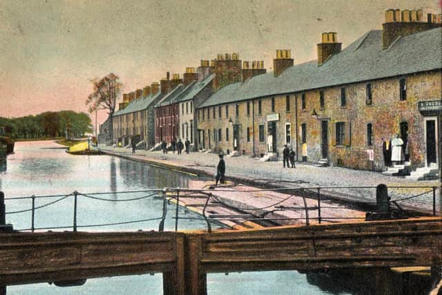 Canal Street in Grangemouth,