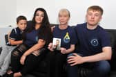 The Michael Sharpe Project aims to remove the stigma surrounding suicide, from left to right: Mark Baker, Sarah Pannu, Donna Gibson, and Steven Scotland.